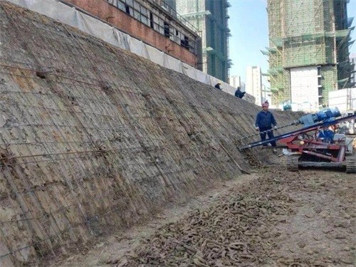 乐业建筑边坡支护